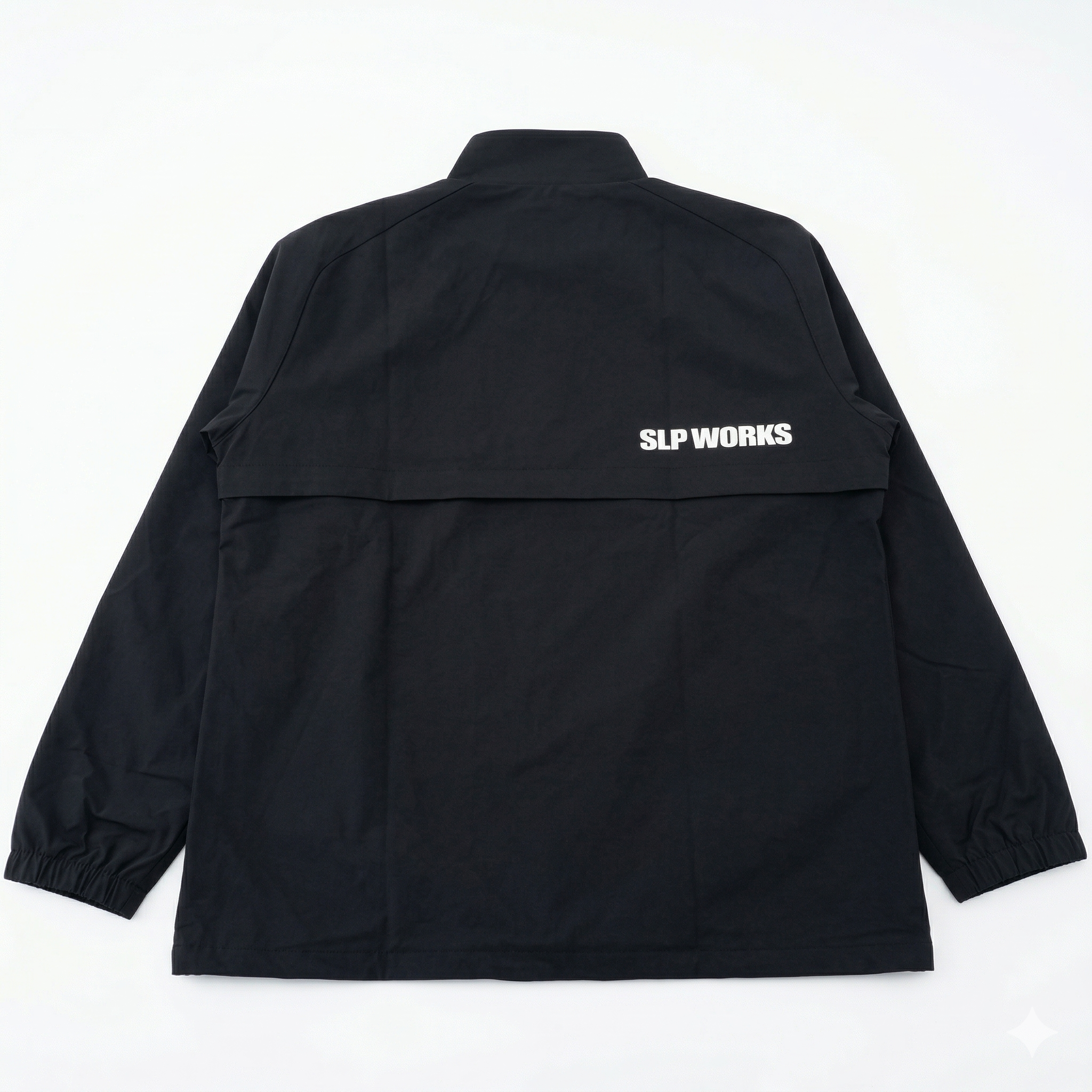 新品同様 ラファ　ウインドブレーカー　黒　Sサイズ SLPWORKSウィンドブレーカー│SLP WORKS