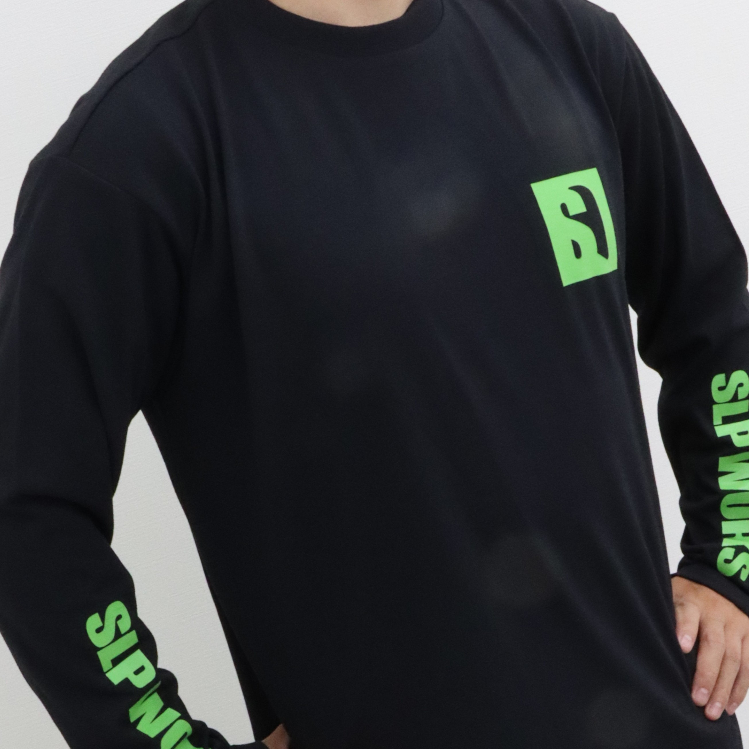 SLPWORKS スリーブロゴロングTシャツ│SLP WORKS