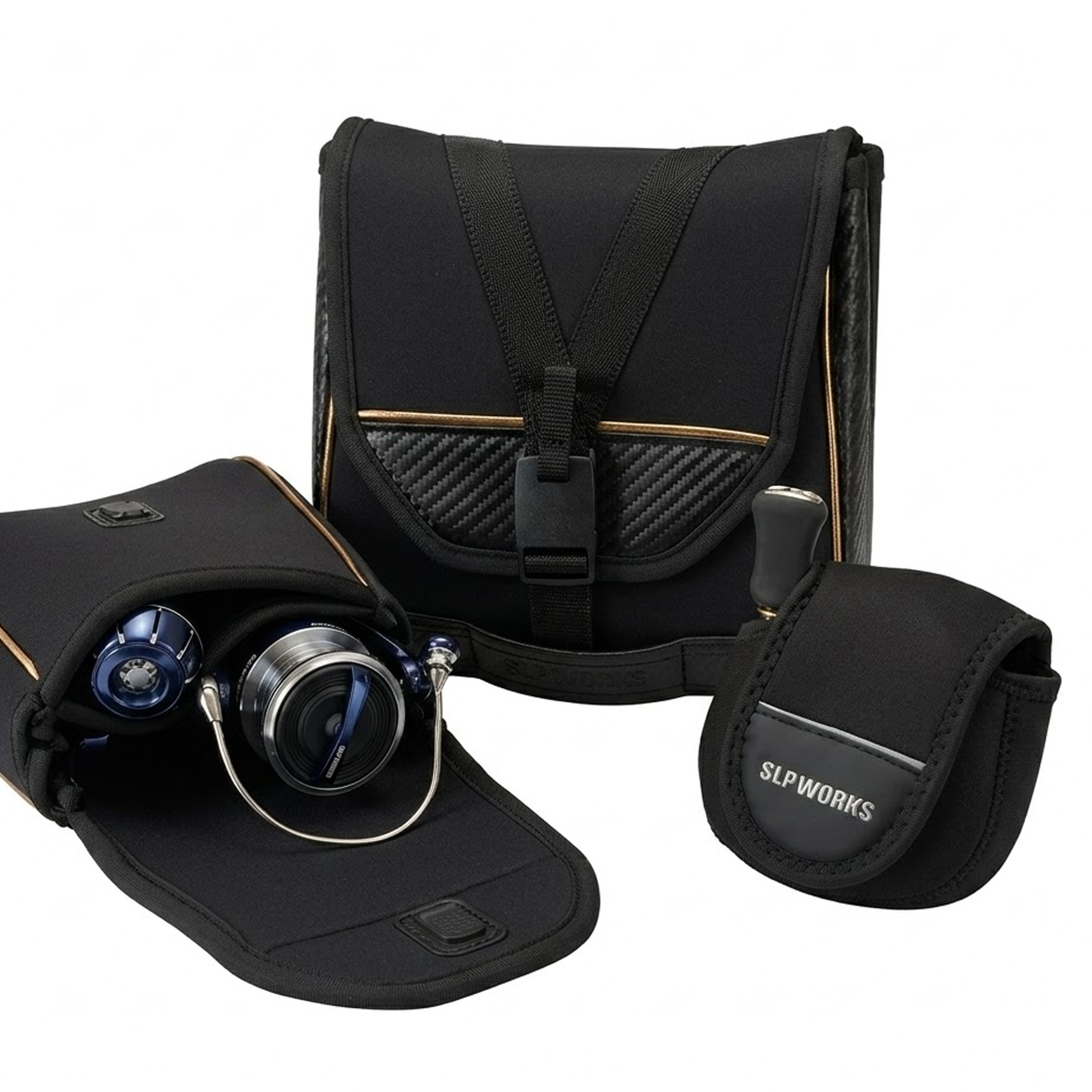 SLP WORKSセミオーダーノベルティ大型リールケース　おまけ付き SLP WORKS