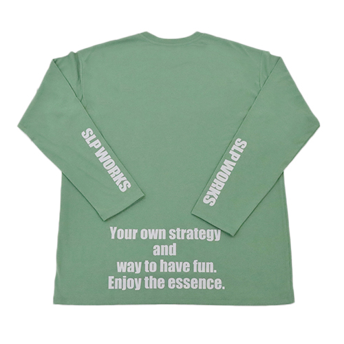 SLPWORKS スリーブロゴロングTシャツ│SLP WORKS