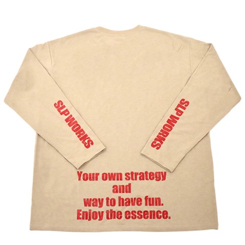 SLPWORKS スリーブロゴロングTシャツ│SLP WORKS